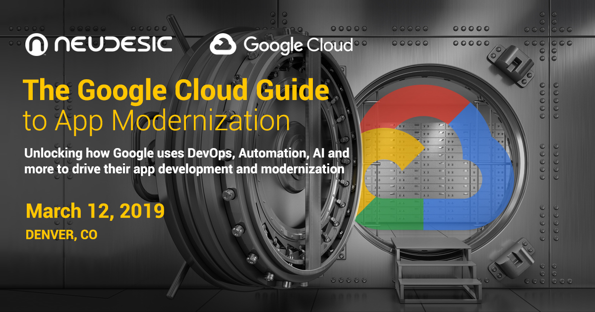 Denver: Google Cloud App Modernization Event