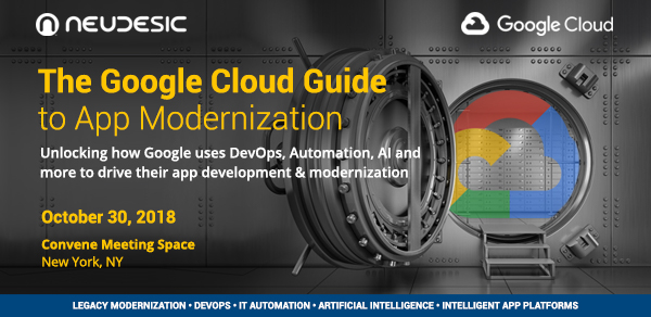 NYC: Google Cloud App Modernization Event